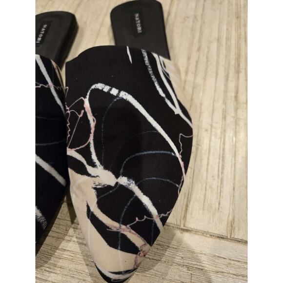 Natori Women's Adore Hana Satin Slides Multicolor Size 8 Slippers - Picture 4 of 8